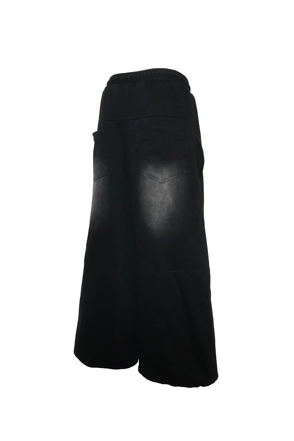 S blasted belt sweat pants