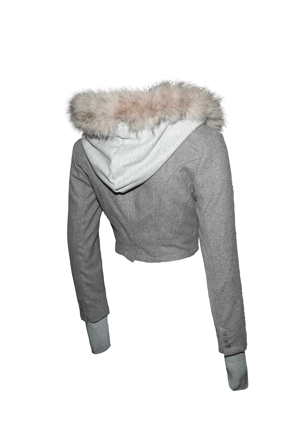 layered trim jacket