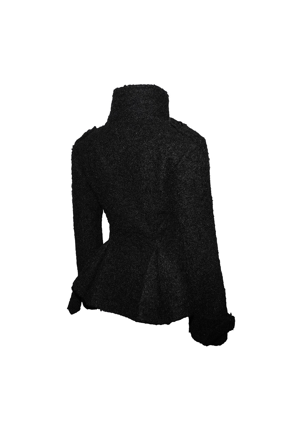 sculpt boucle coat