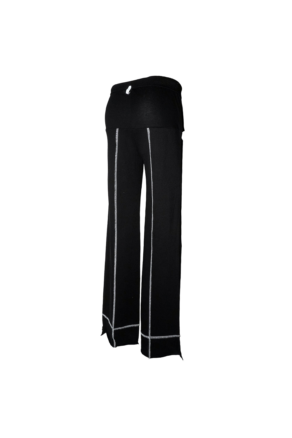 cutout slit pants