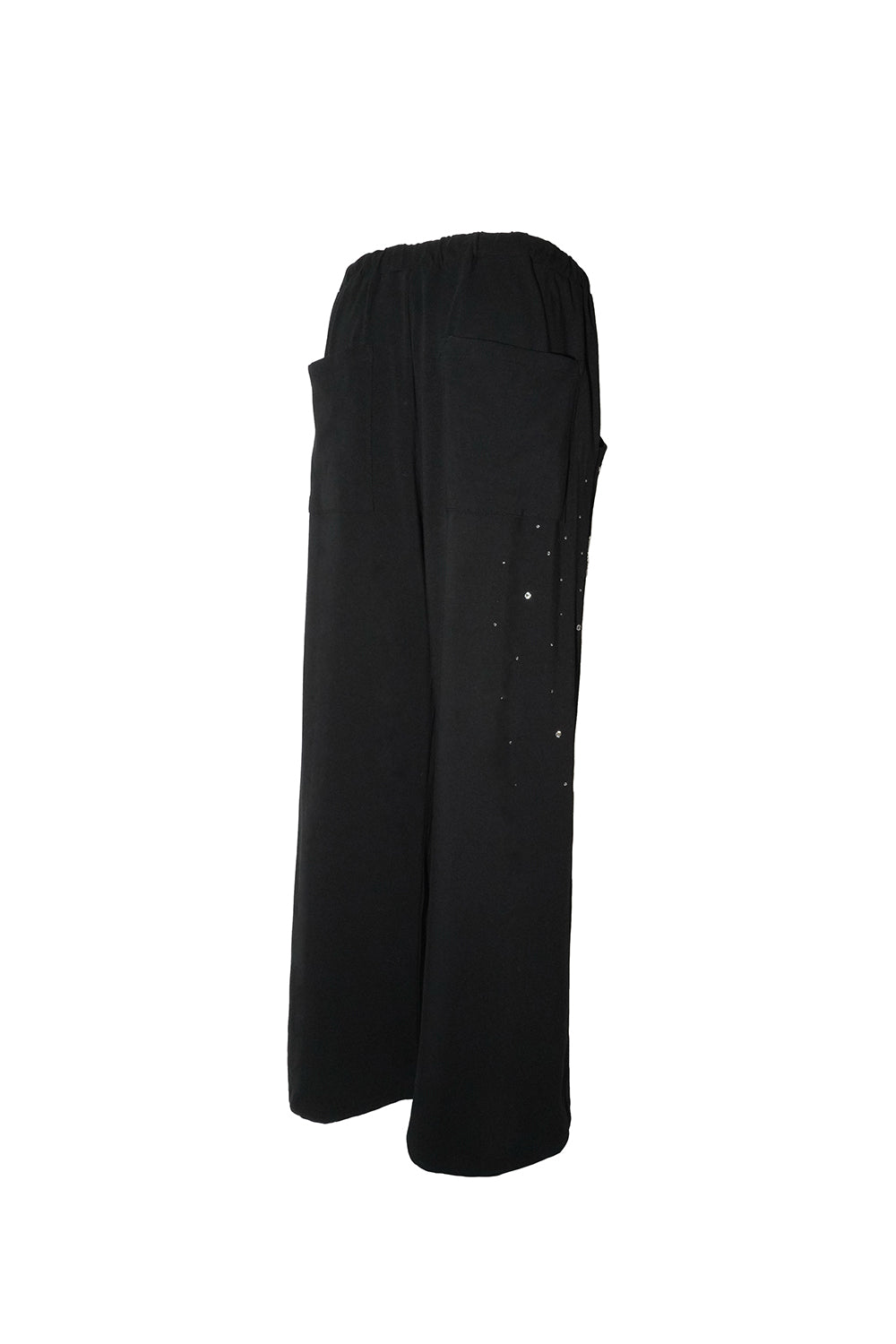 logo gradation pants