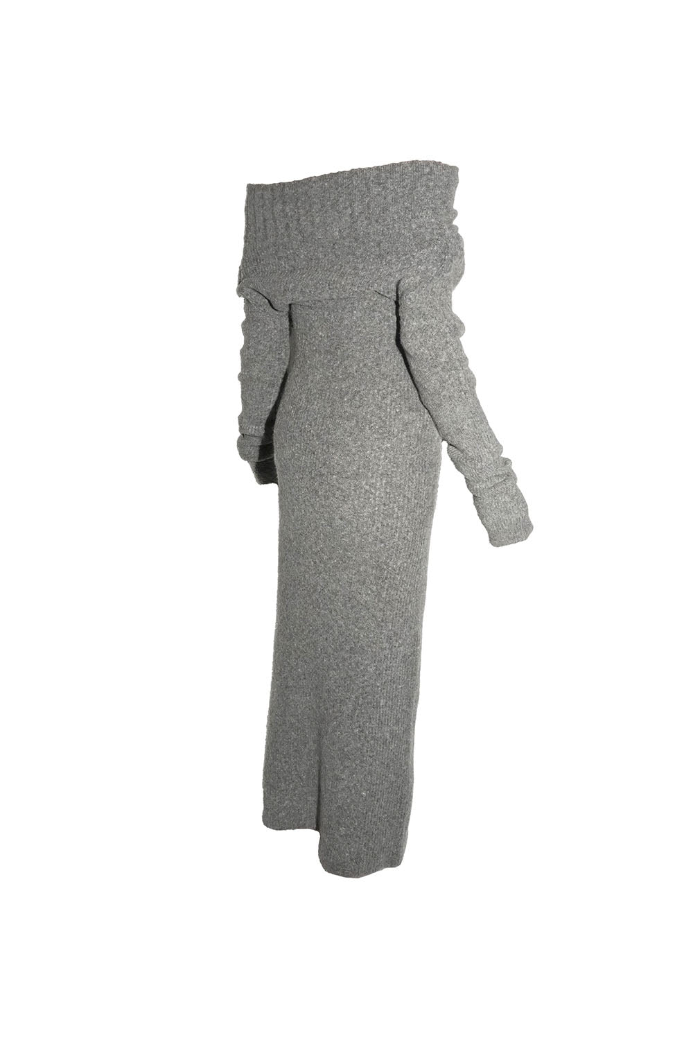 S slouchy knit long dress