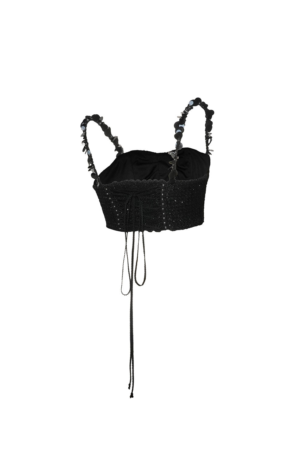 S petite tweed bustier