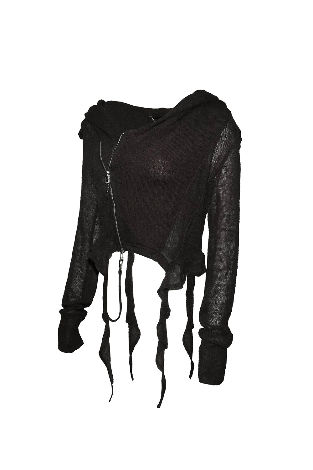 slash zip tail tops