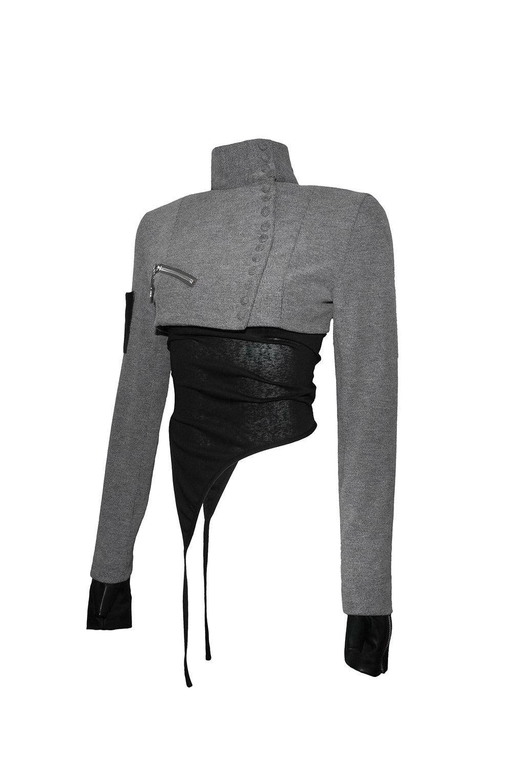 asymmetrical bolero set