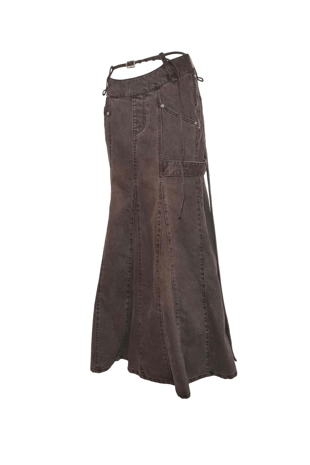 S tail skirt long
