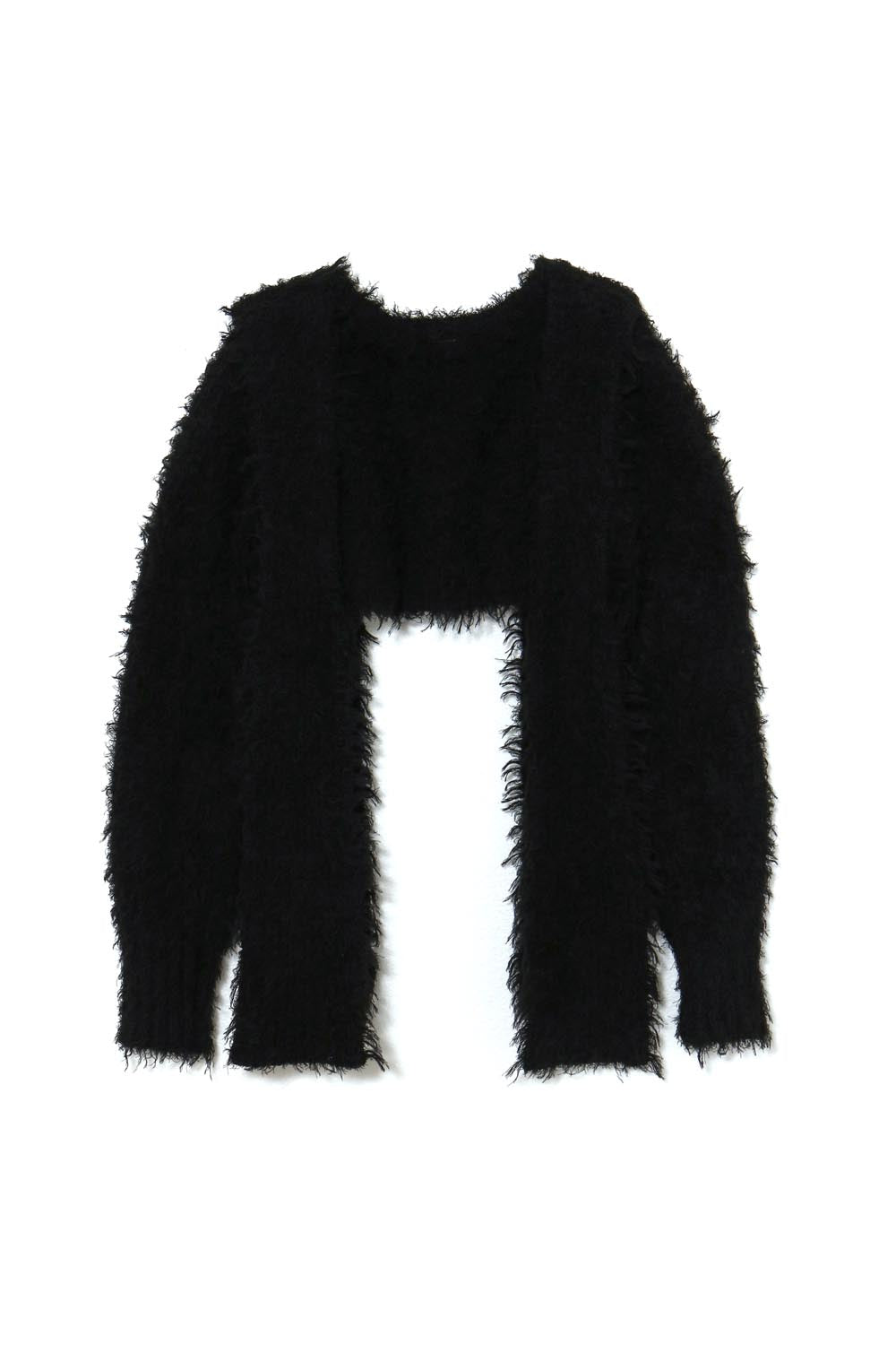 THEREDTHREAD / ザレッドスレッド】S tail cardigan cropped