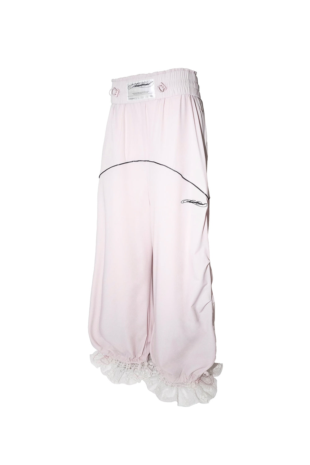 nylon jersey pants lace