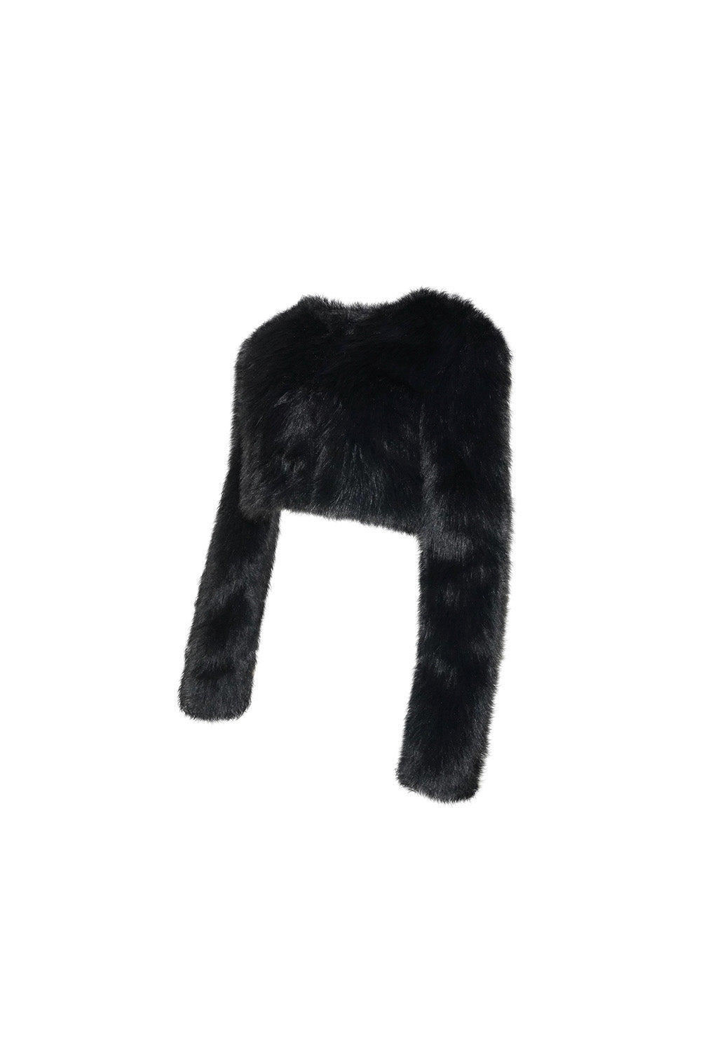 S fur jacket short