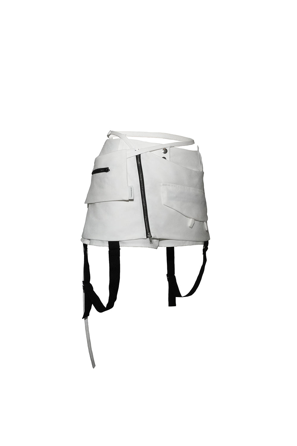 THEREDTHREAD / ザレッドスレッド】zip wrapped shorts