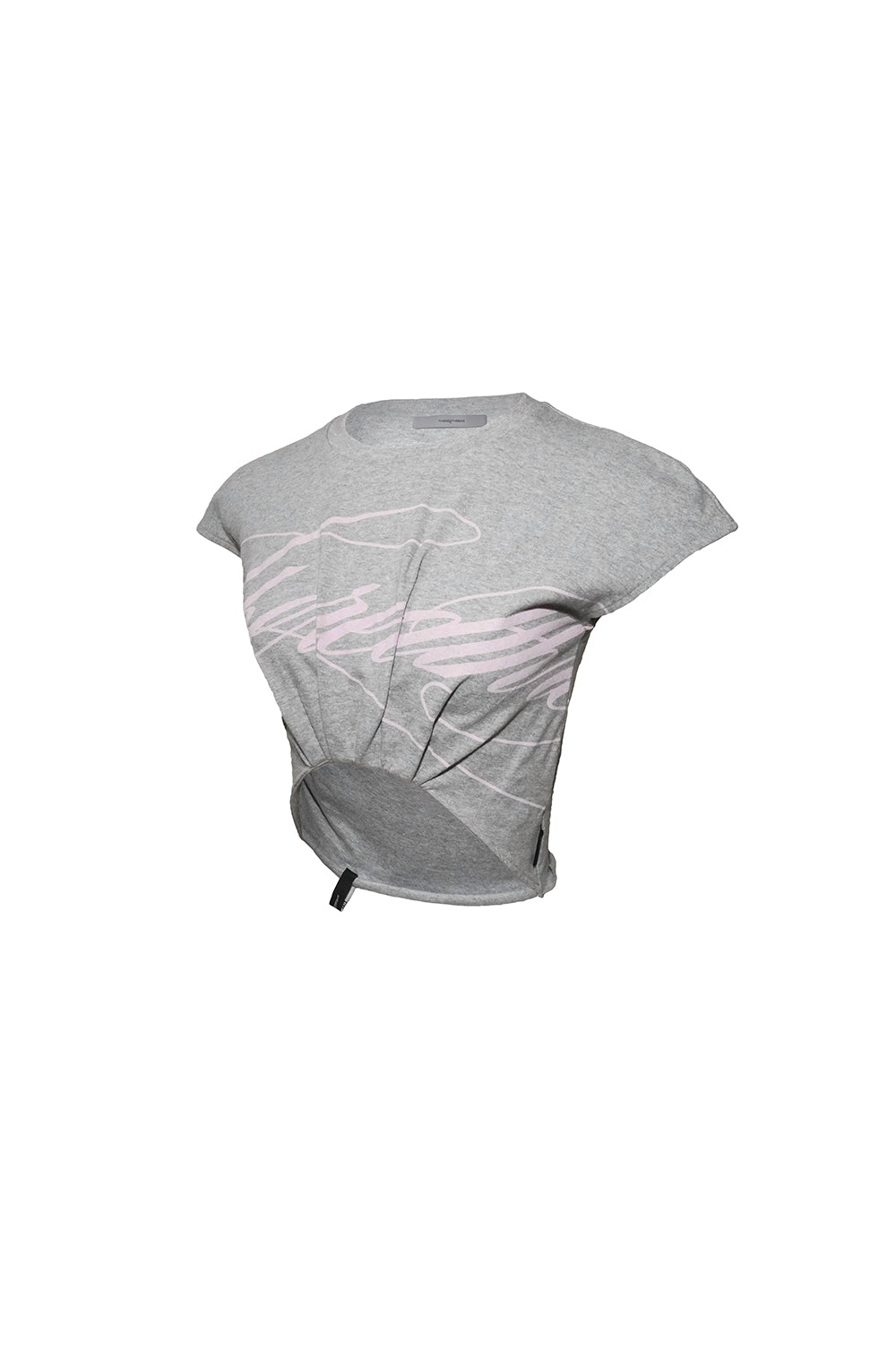 knot hem logo tops