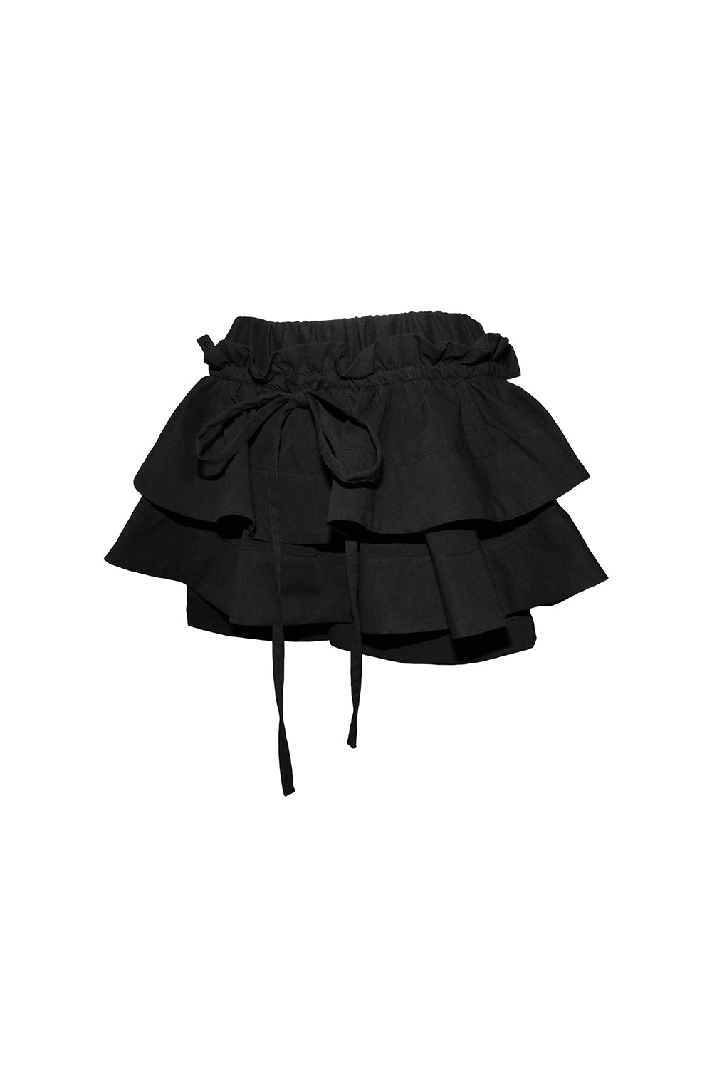 airy tiered skirt mini