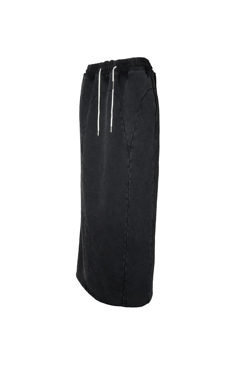 S slit line sweat skirt