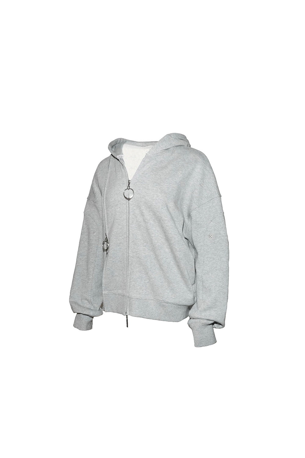 S w zip hoodie long