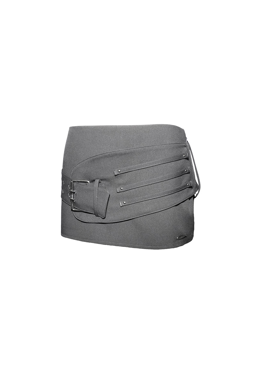 studded belt skirt mini