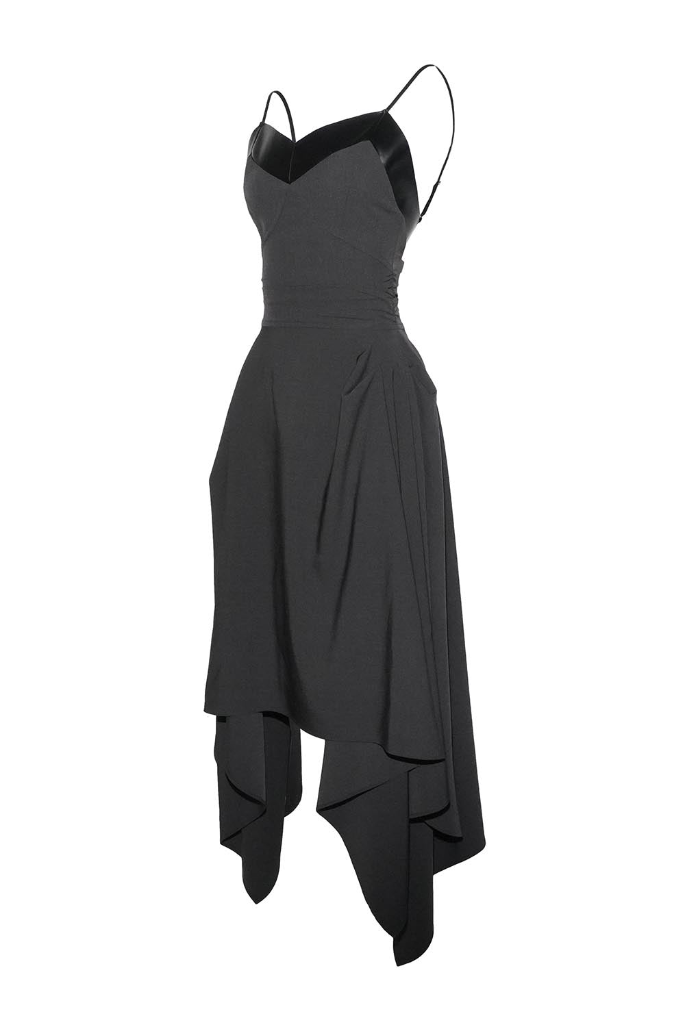 S asymmetry flow dress