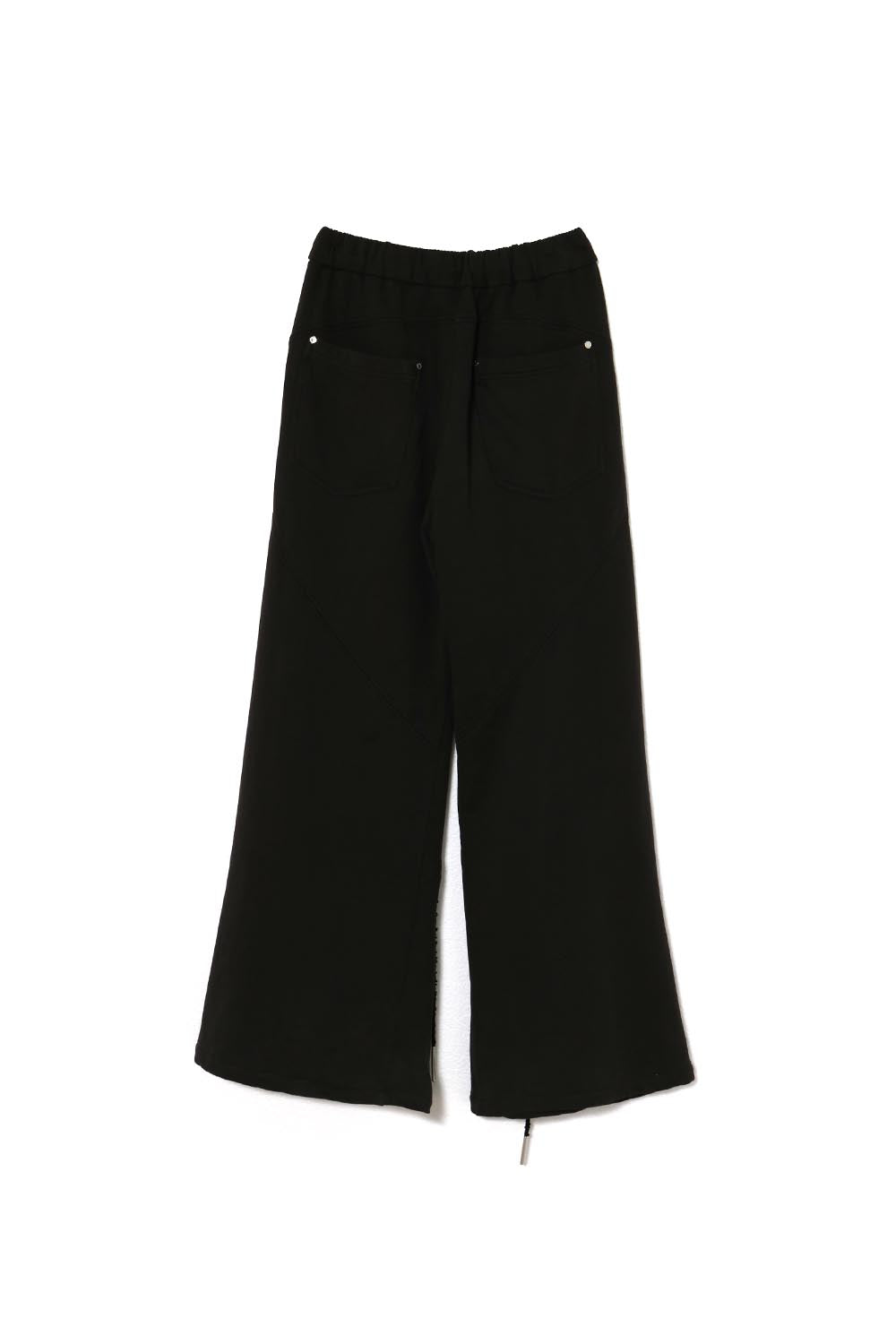 THEREDTHREAD/ザレッドスレッド】S lace up loose pants sweat