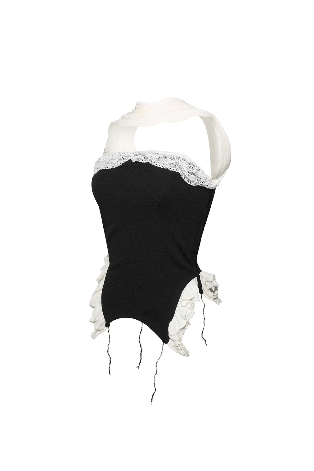 choker lace halter tops