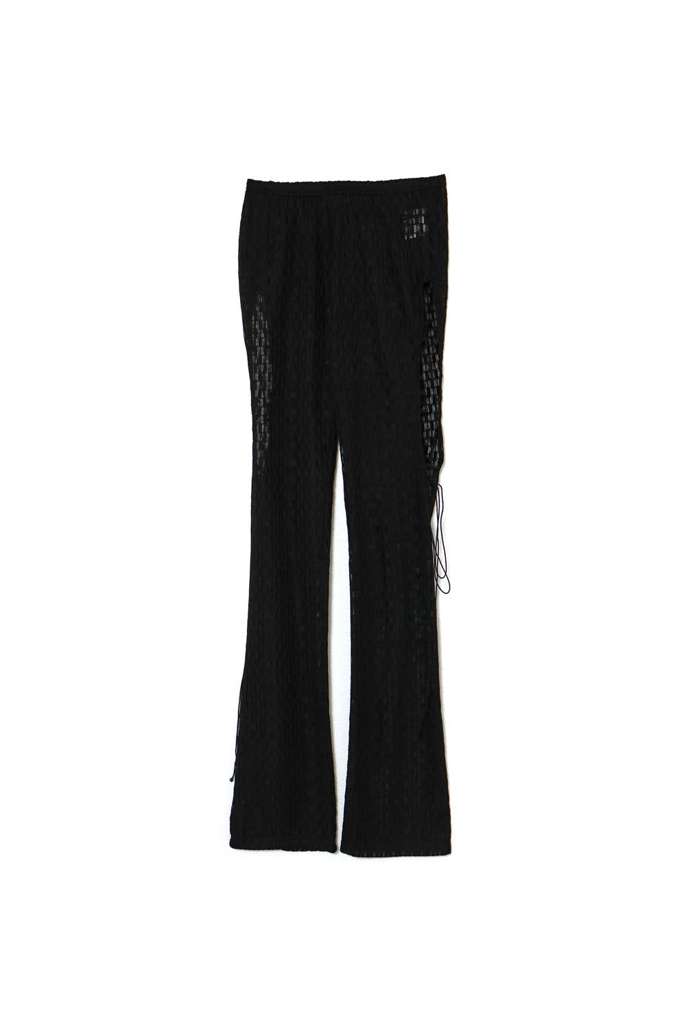 THEREDTHREAD / ザレッドスレッド】S lace up leggings petal