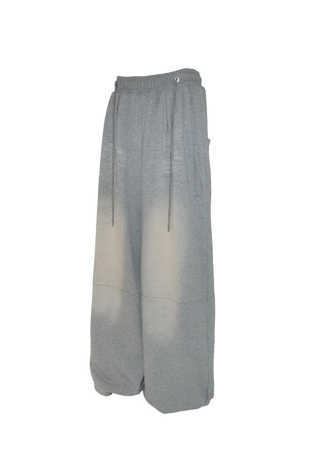 S blasted belt sweat pants