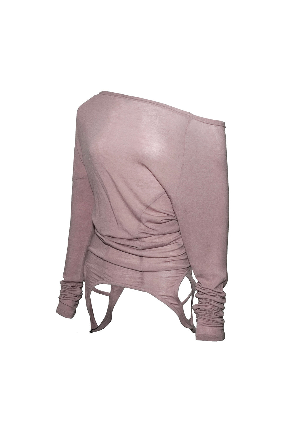 draped loop tops