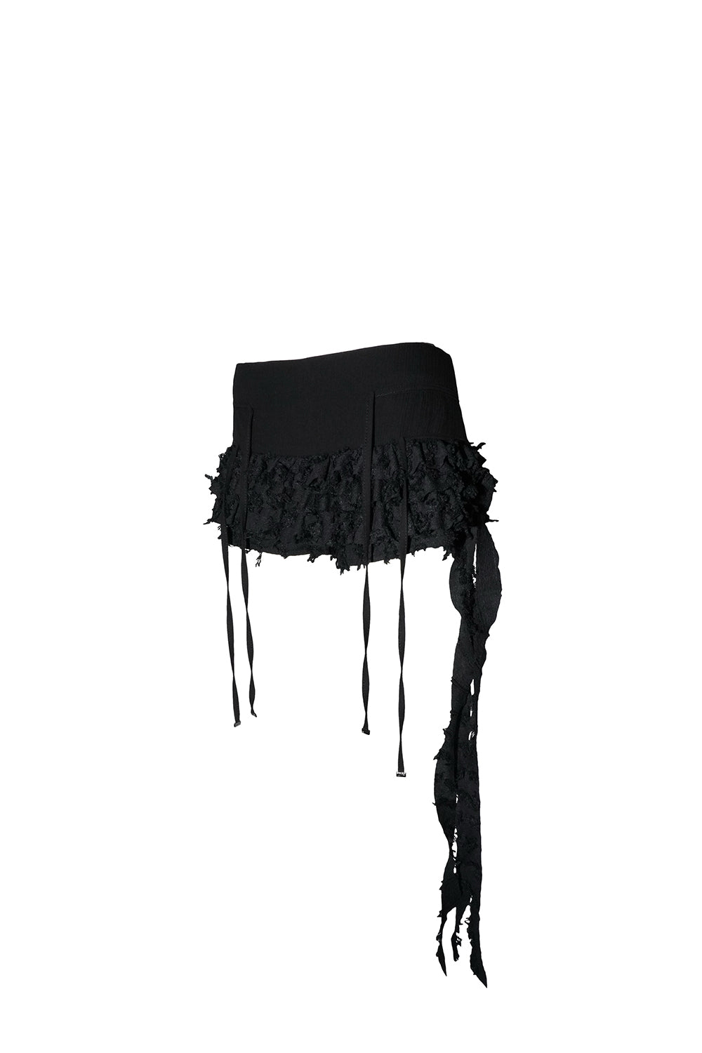 frill cascade skirt