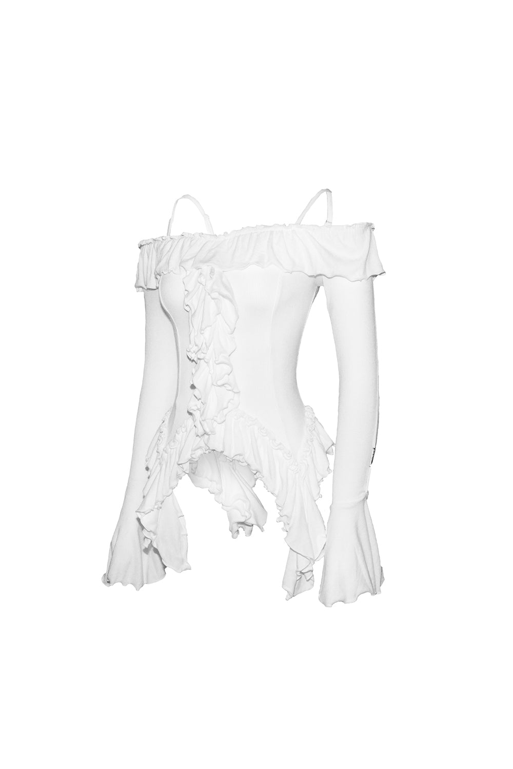 THEREDTHREAD / ザレッドスレッド】S ruffle trim tops