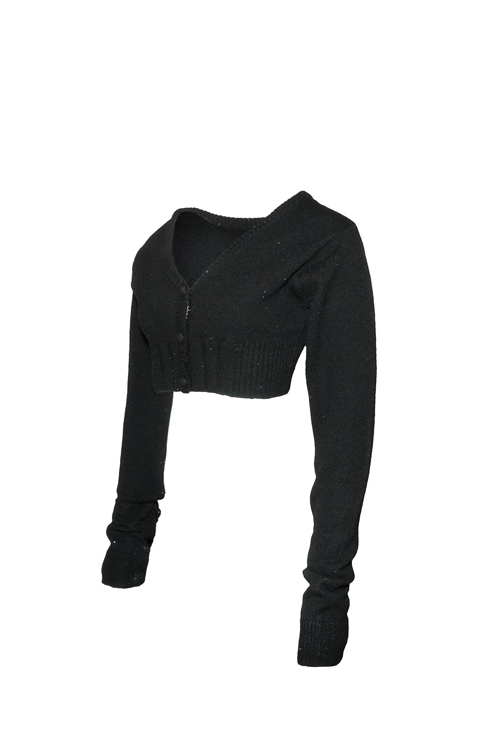 S sequin cardigan cropped