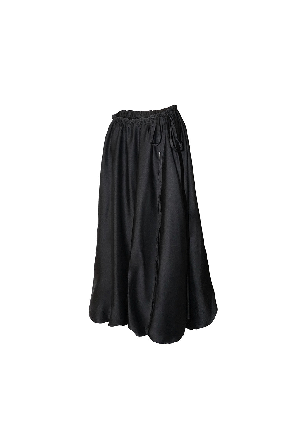 S float satin skirt