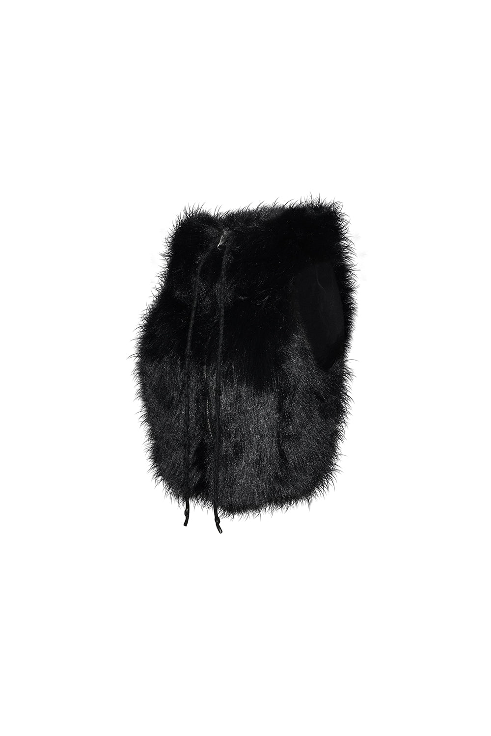 flip fur vest