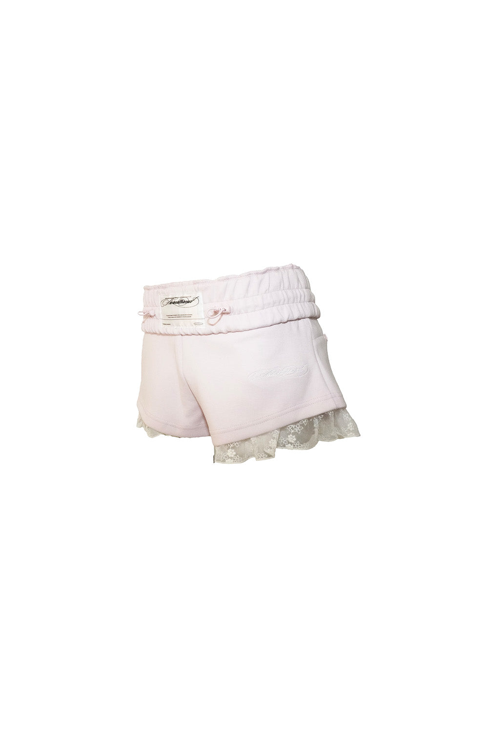 S jersey shorts lace