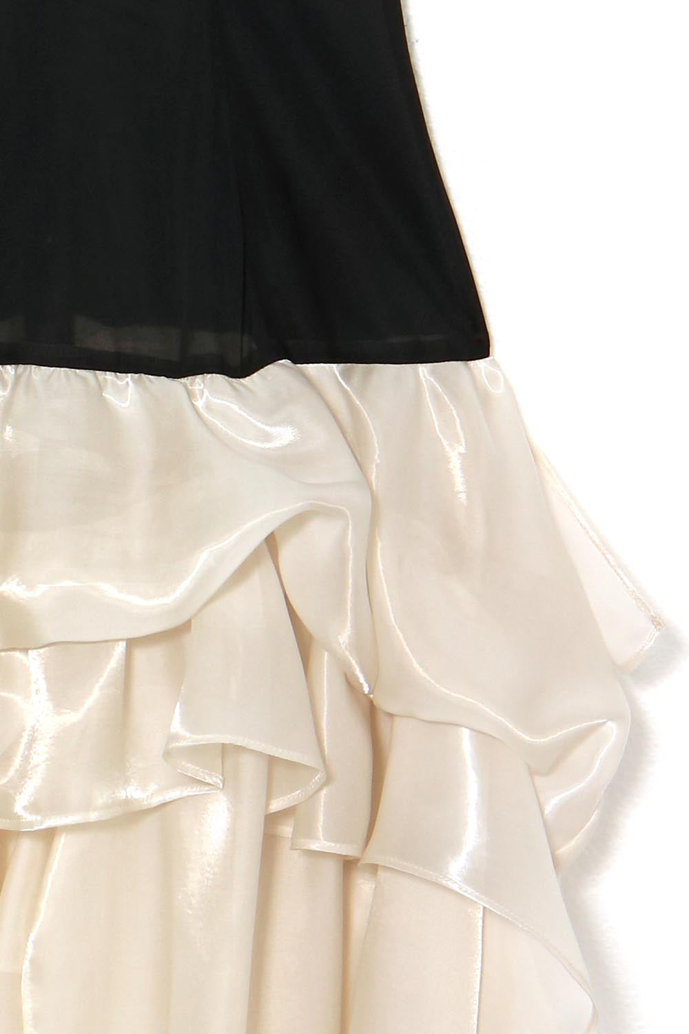 THEREDTHREAD / ザレッドスレッド】V layered camisole dress