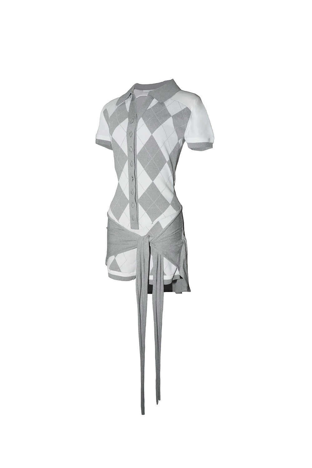 argyle fit romper