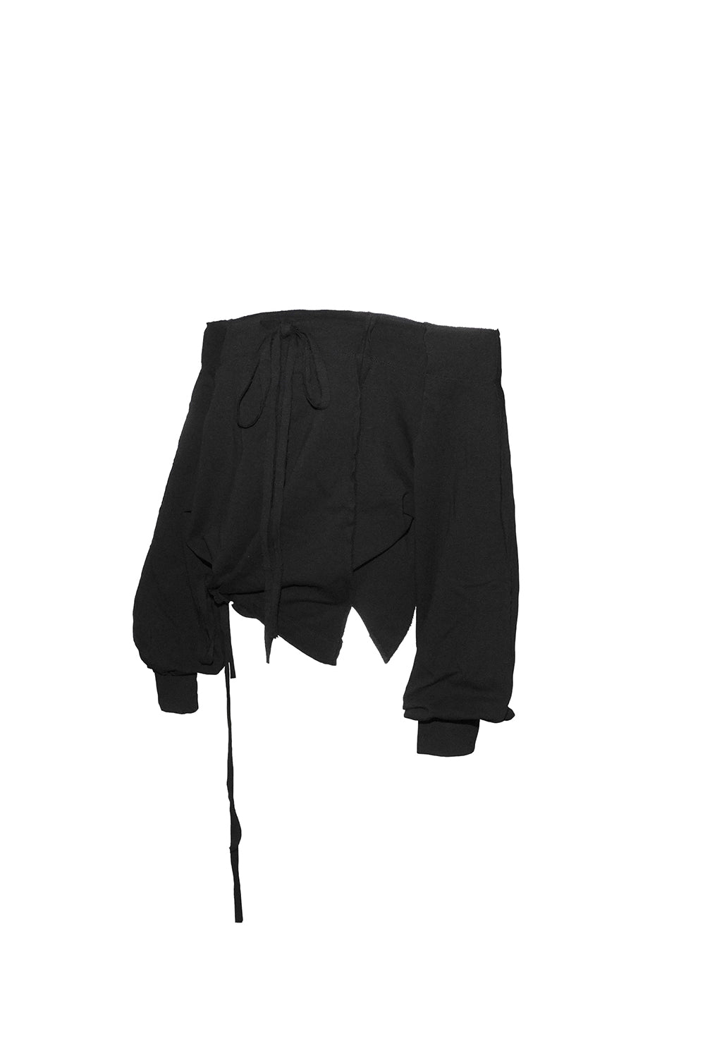 asymmetric sweat tops