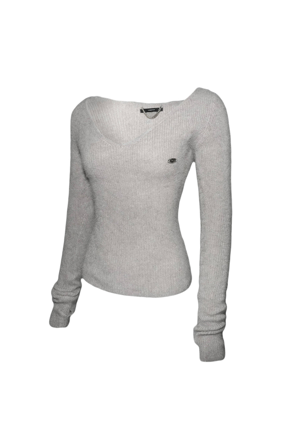 angora cocoon knit