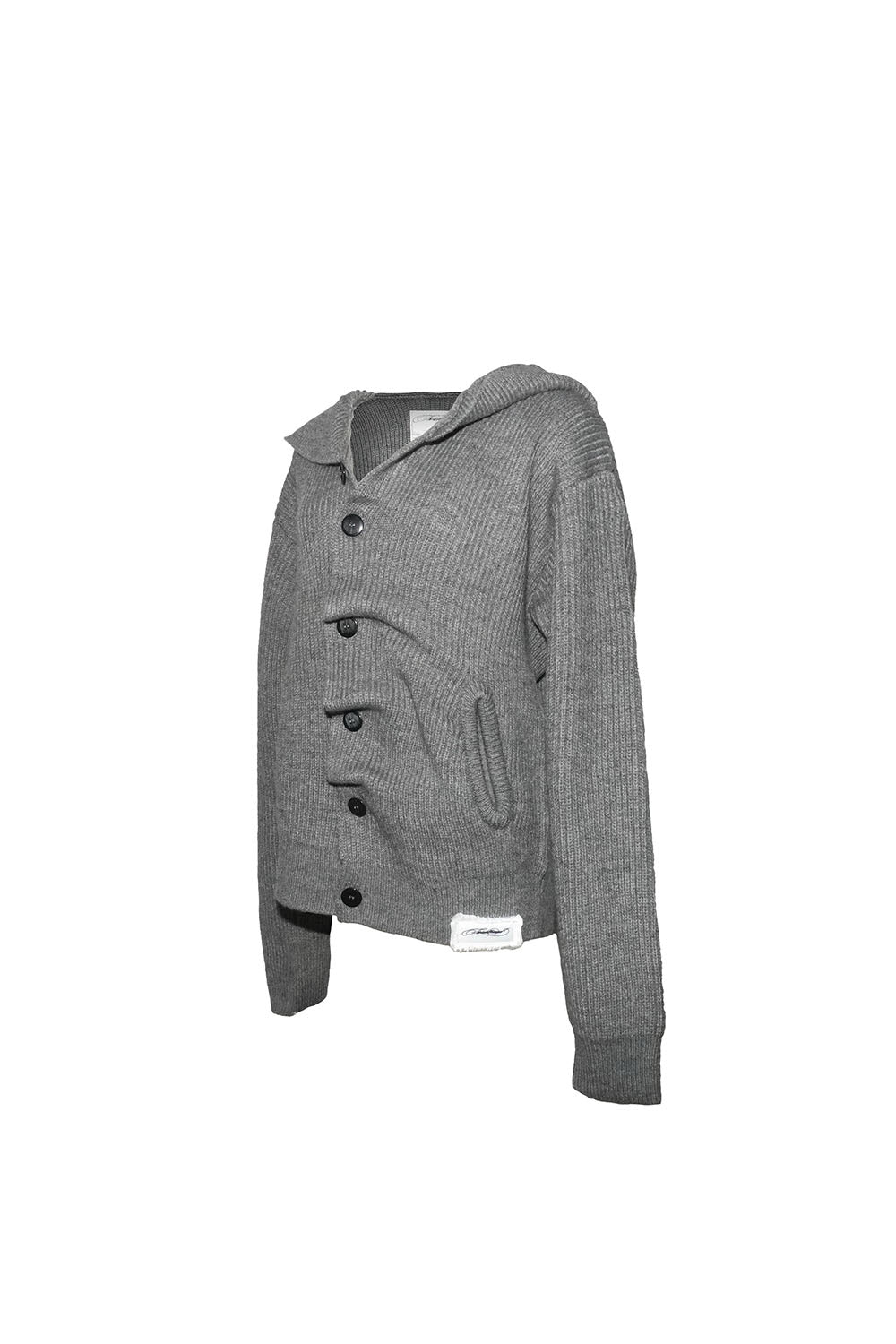 THEREDTHREAD / ザレッドスレッド】S button knit hoodie