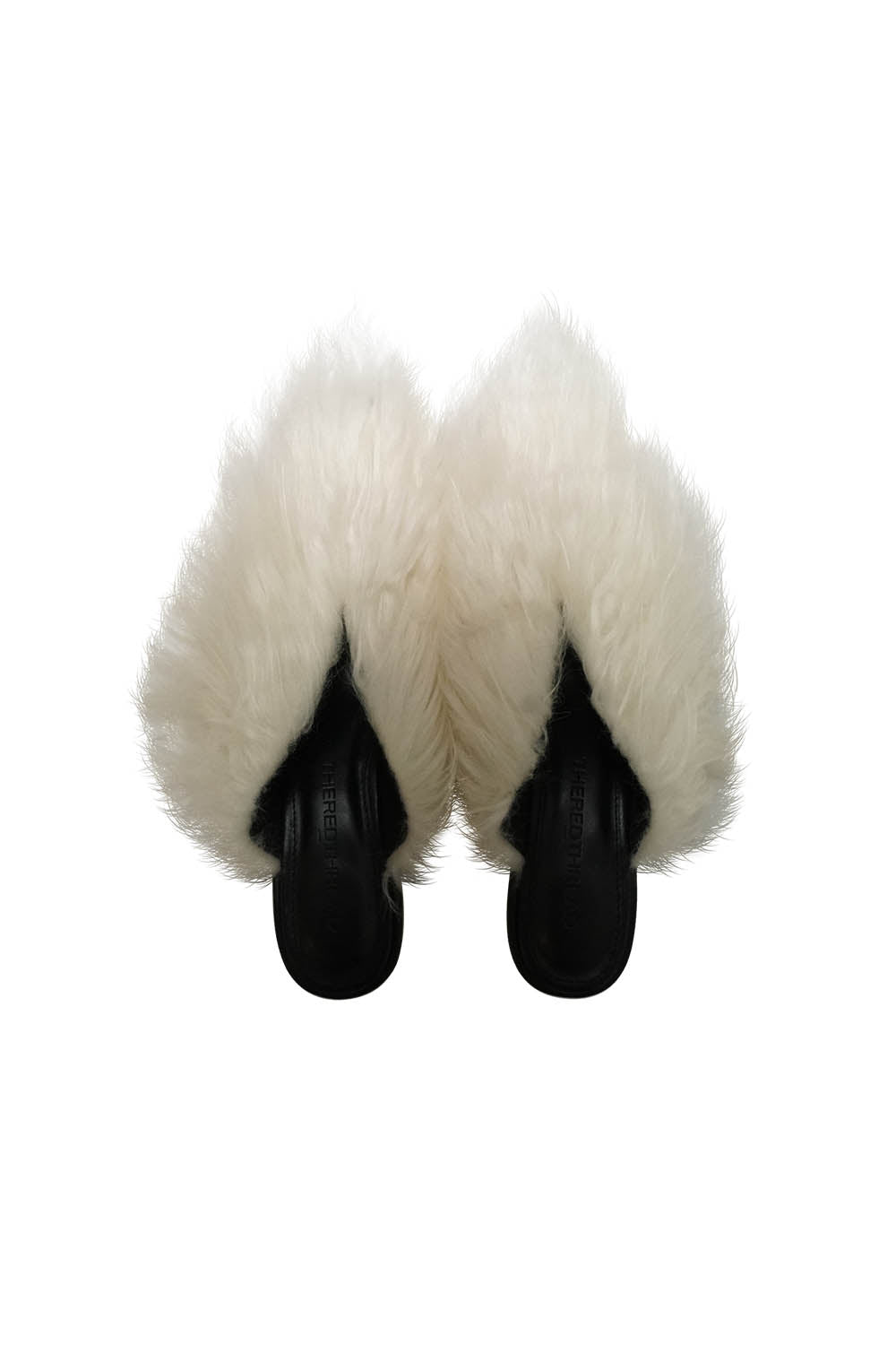 S hairy fur mule