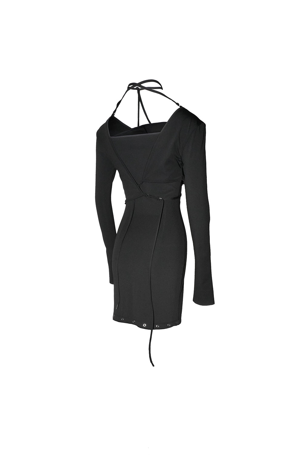 THEREDTHREAD / ザレッドスレッド】neck wrap strap onepiece