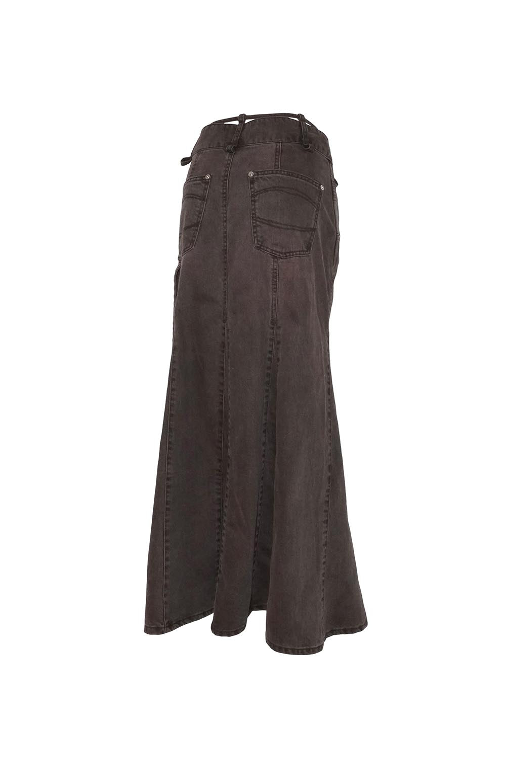 S tail skirt long