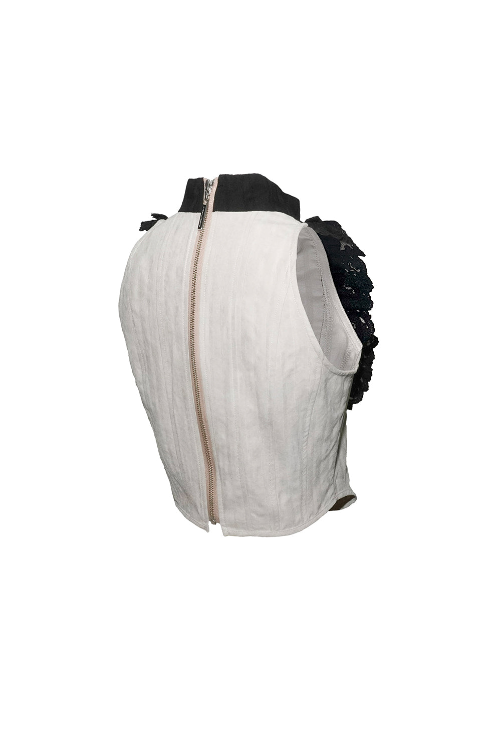 bib corset blouse