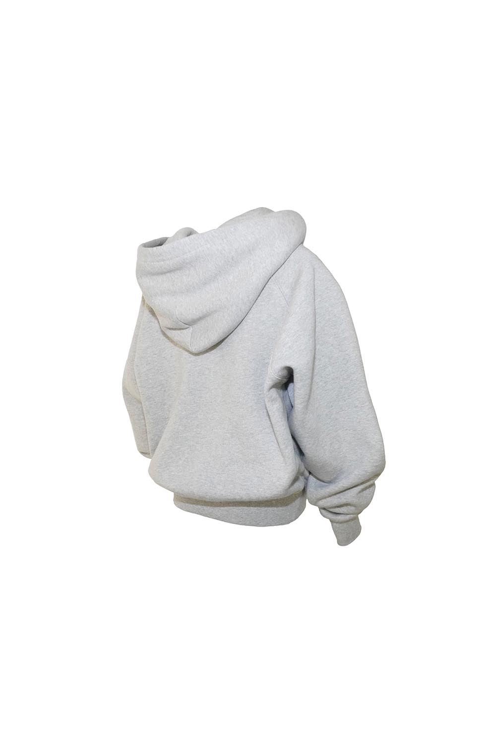 S fleece zip up hoodie