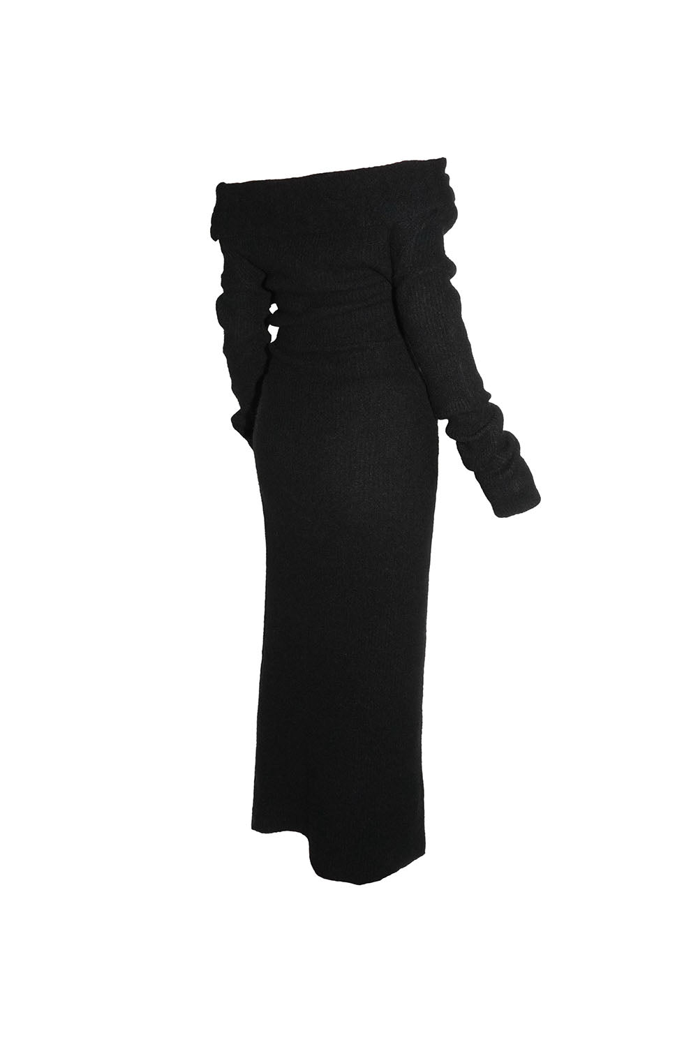 S slouchy knit long dress