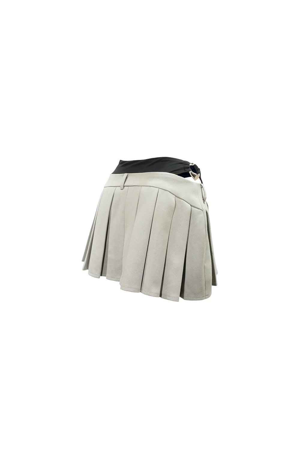 S ring pleats skirt full