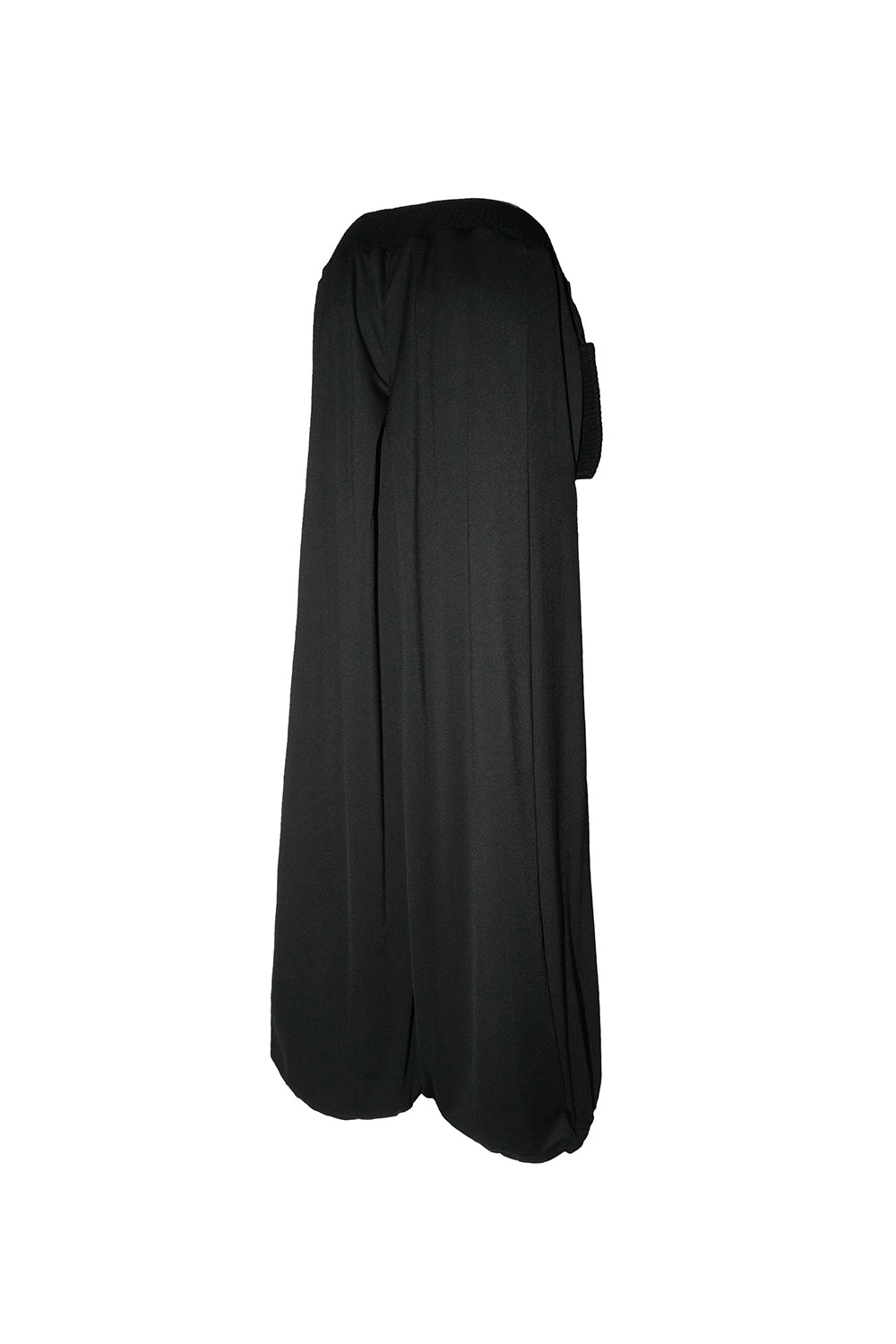 belted loose pants