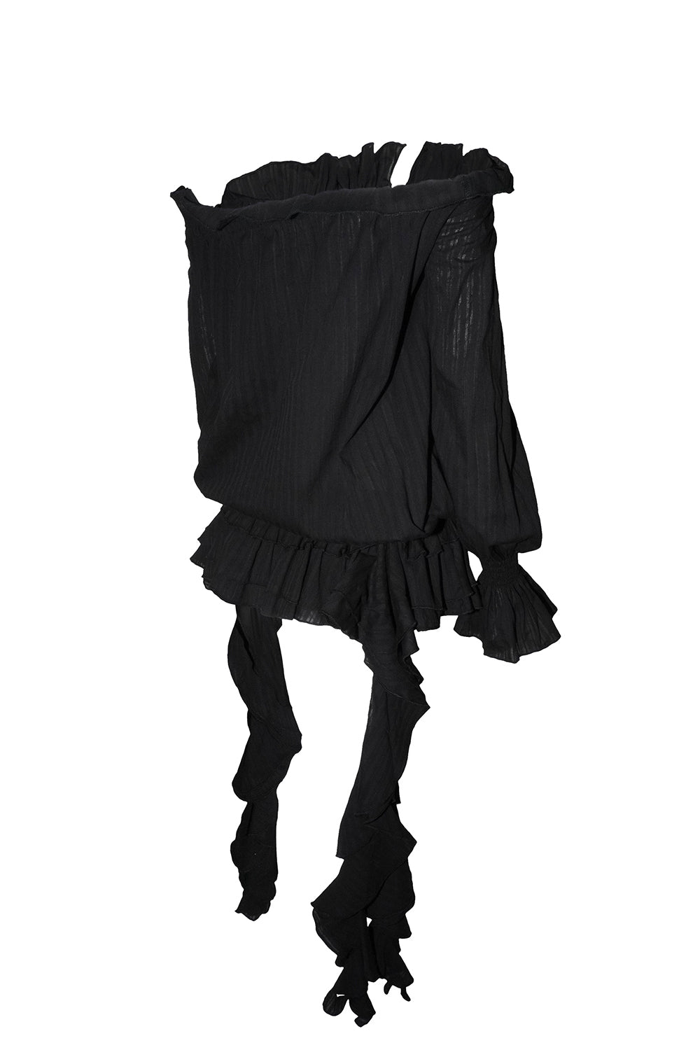 ruffle tiered dress mini