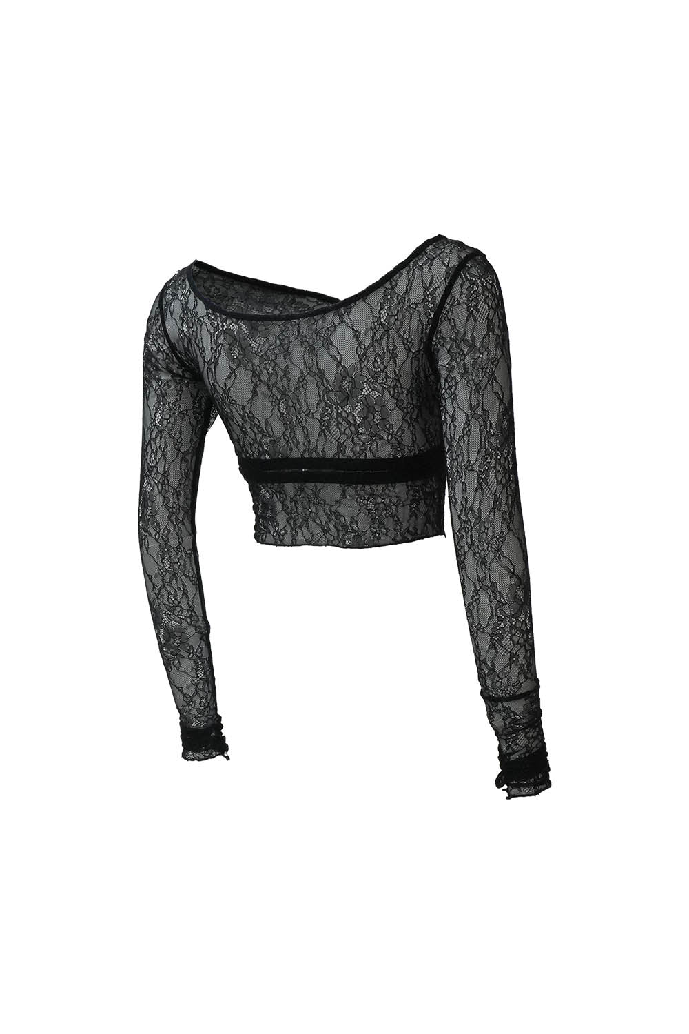THEREDTHREAD / ザレッドスレッド】S split lace tops