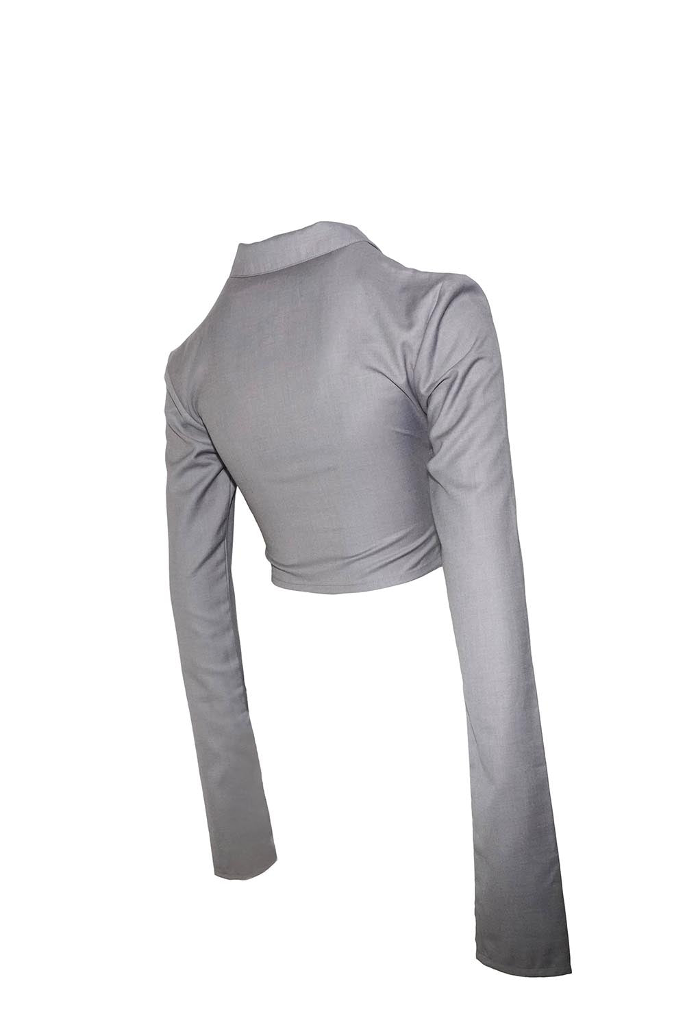 S w zip gather shirt