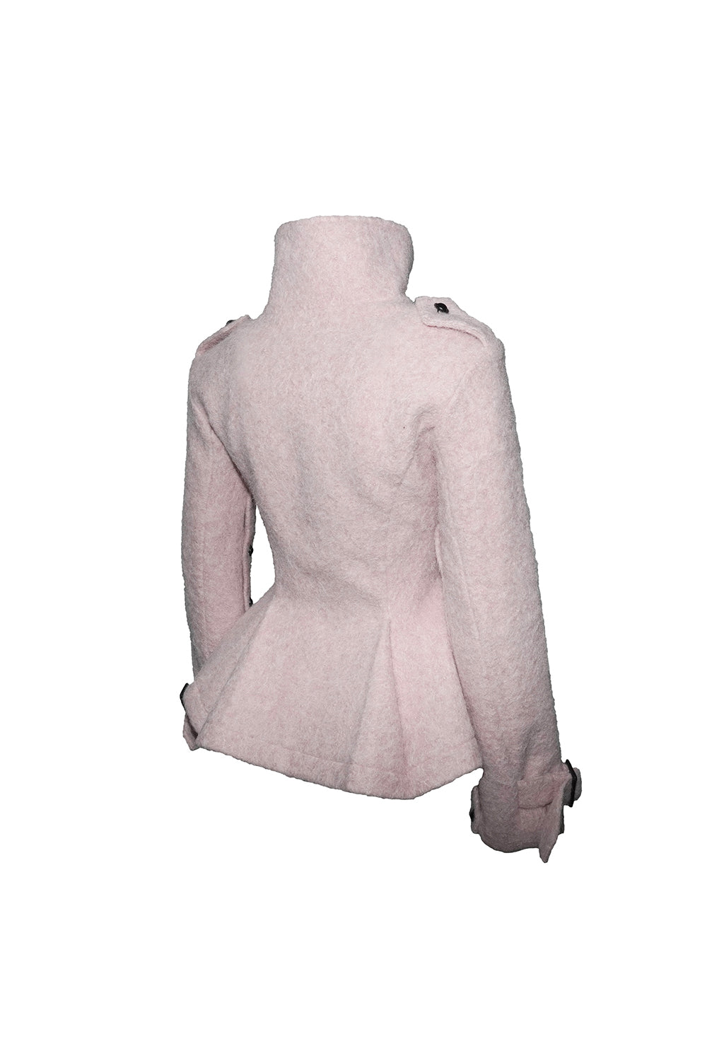 sculpt boucle coat