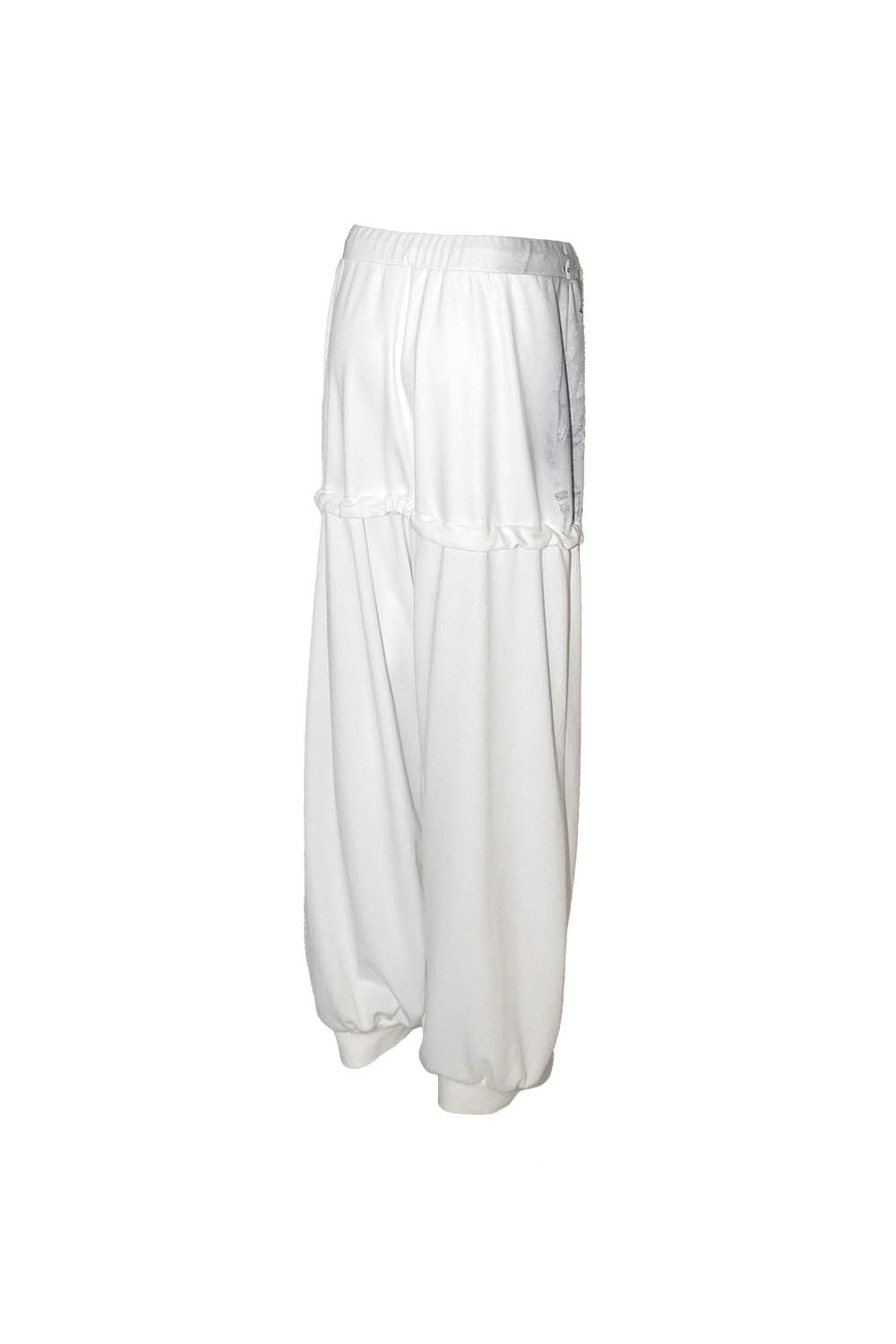 S burlesque print sweat pants