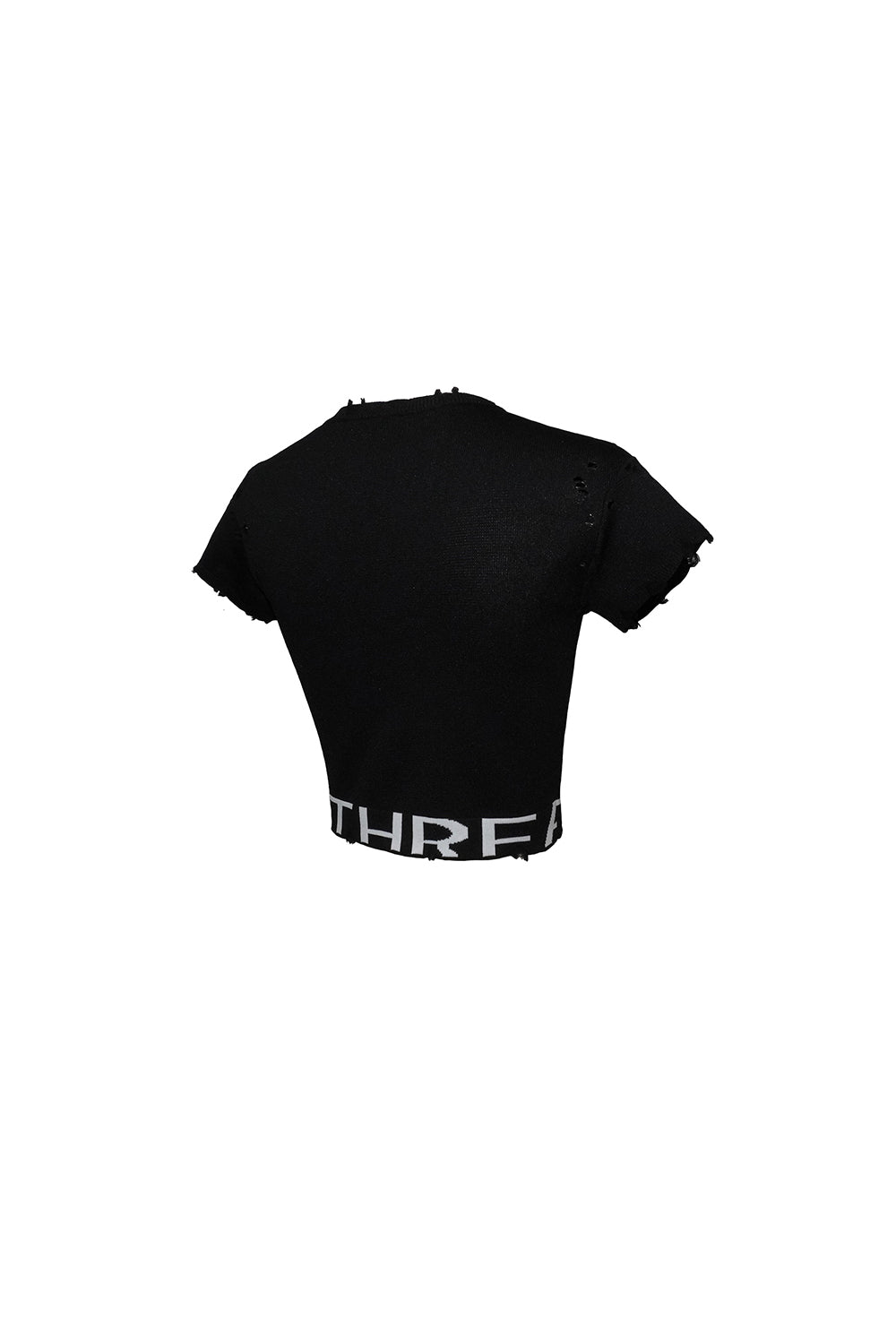 トップス TheRedThread S damage tops half logo THEREDTHREAD / ザレッドスレッド】damage tops half logo